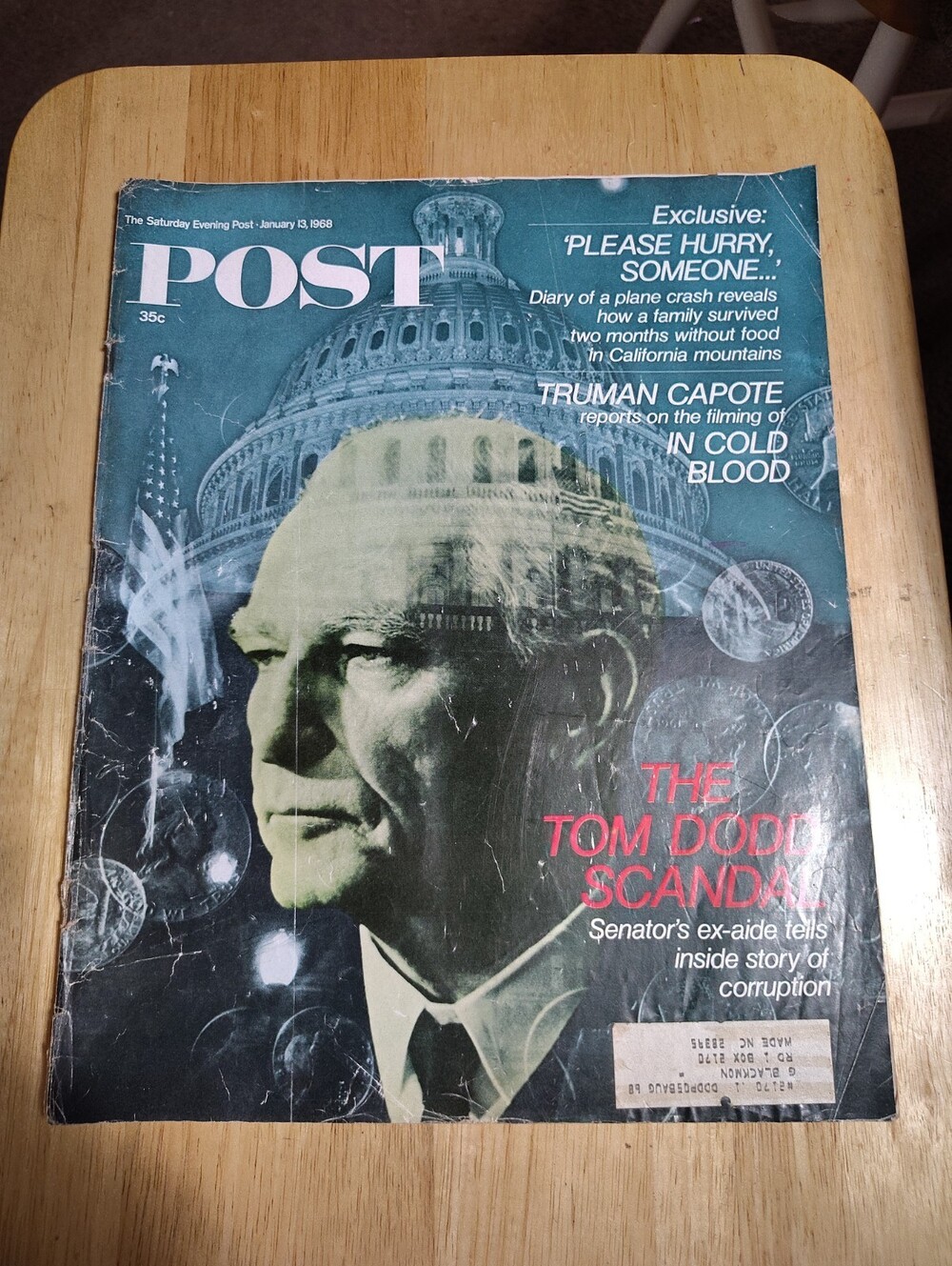 Saturday Evening Post January 13, 1968 by The Saturday Evening Post